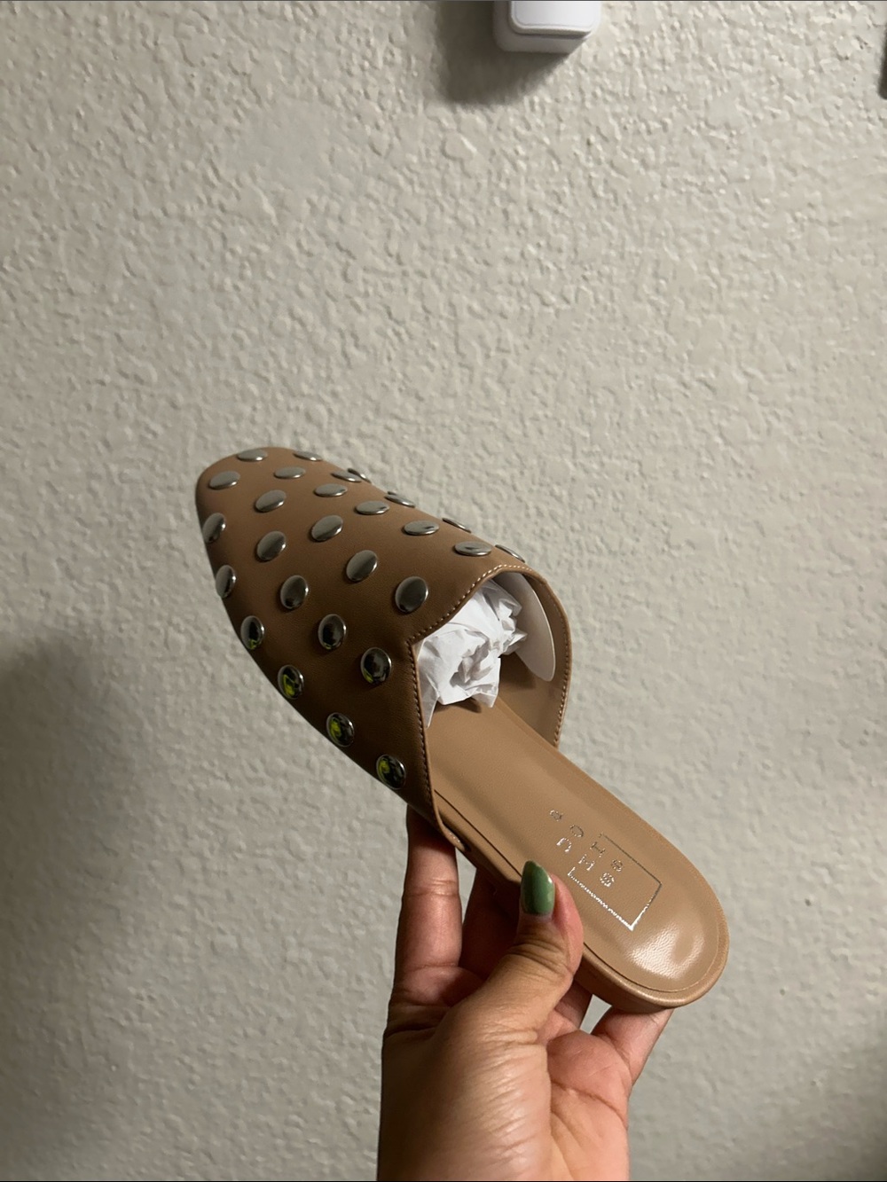 SHU by SHUSHOP Aretha Studded Comfort Mule size 7 1/2